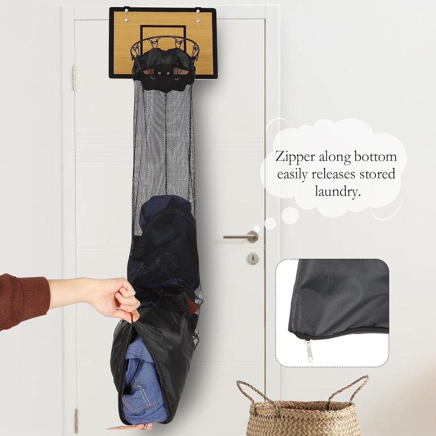 Basketball Laundry Hamper